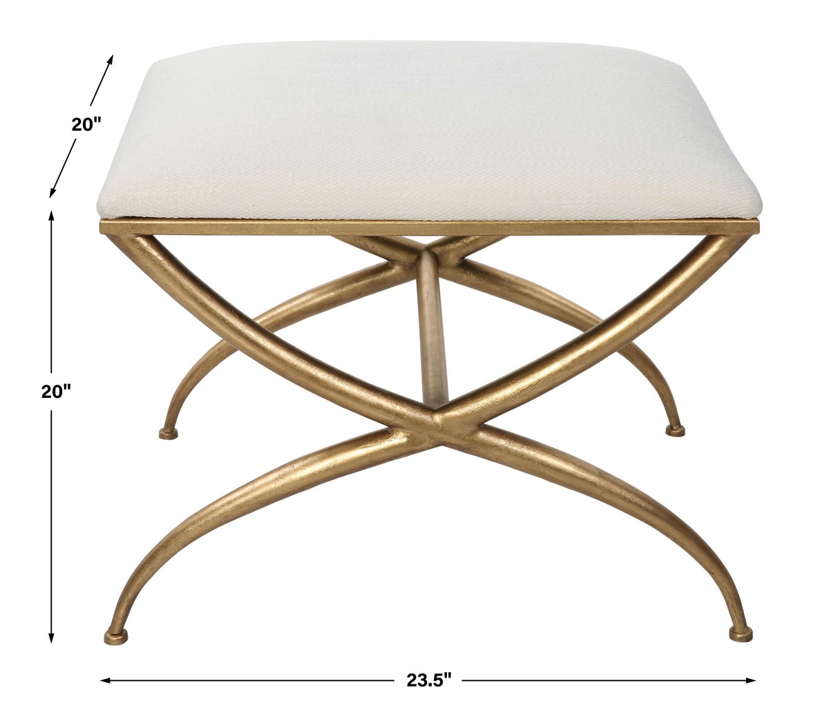 Crosing Small Bench White 6