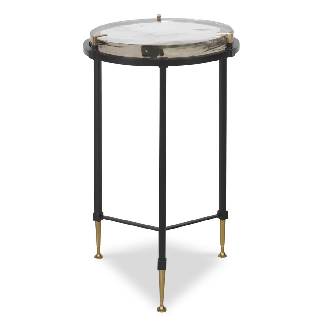 Ice Block Table Ice Block Accent Table Round | Home Gallery