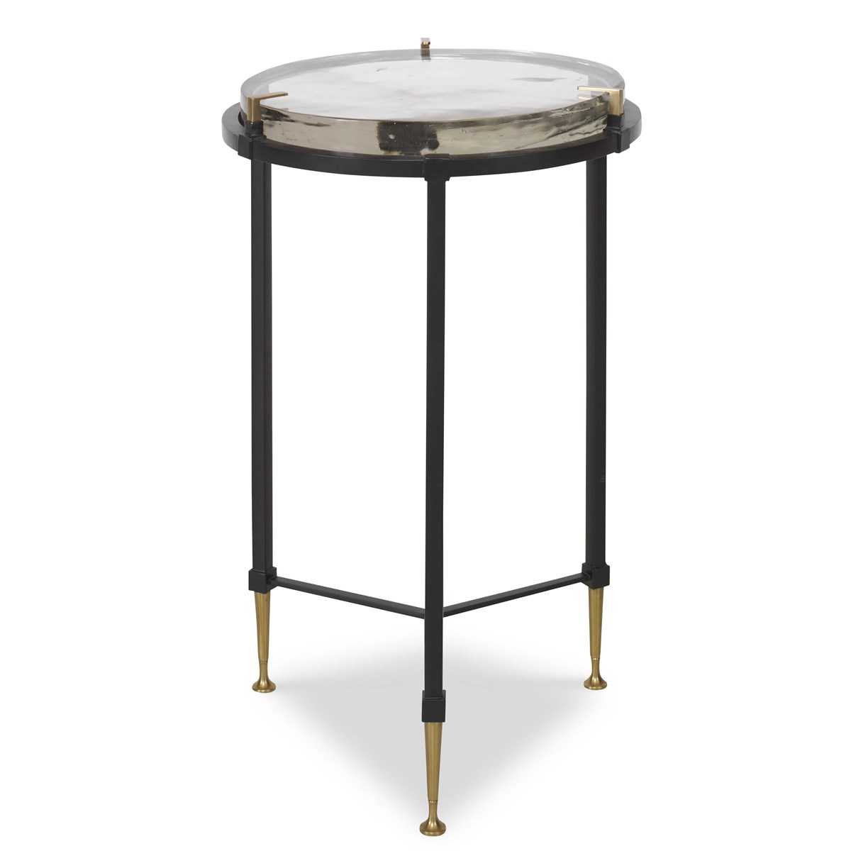 Ice Block Accent Table Round 4