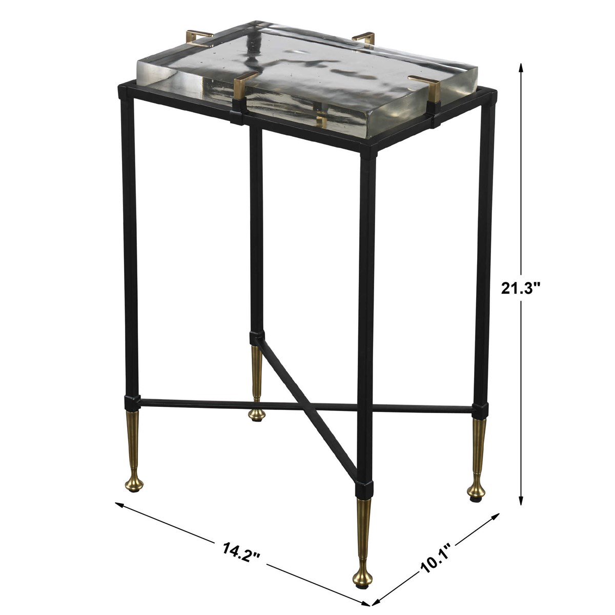 Mesa Acento Bloque de Hielo 9